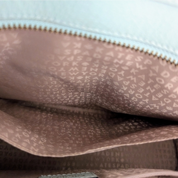 Kate Spade Grove Street Lana Leather Tote with Strap, Island water Blue - Picture 3 of 8